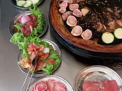 -老姐石板烧烤+铜炭火锅(总店)