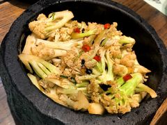 石锅有机菜花-老厨家(友谊路总店)