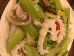 西芹炒鱿鱼-揭阳钟记小食(福田新村店)