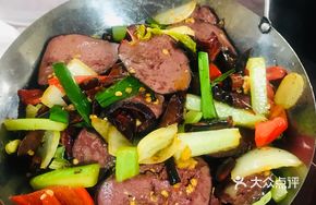 Dry Pot Blood Sausage