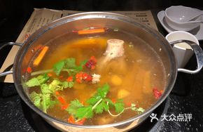 Bamboo Cane and Water Chestnut Beef Bone Hot Pot
