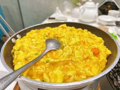 蟹黄炒蟹腿-丁老爷子苏香圆