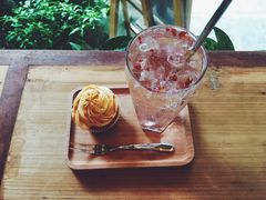 单人甜品套餐-玫瑰苏打-西关84·History·Art·Cafe