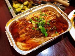 锡纸烤金针菇-玫瑰红烤羊排(北新桥三条店)