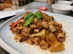 酸笋炒竹肠-美极鲜食坊(宝安南路店)
