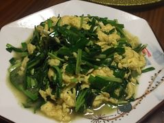 韭菜炒土鸡蛋-外婆菜之崇明味道(锦江乐园店)