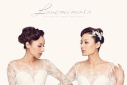lovemimosa婚纱礼服高级定制-铂爵夫人婚纱摄影(上海总店)