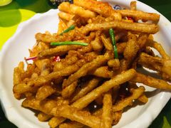 干煸藕条-辛香汇(大华第一坊店)