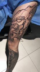 -周忆刺青原创设计定制