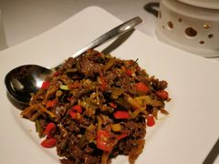 榨菜皮炒牛肉-飶香居(省博物馆店)