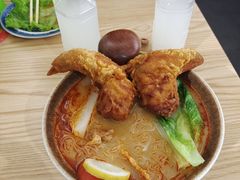 冬阴功汤双飞鸡翅粉面-福米小馆