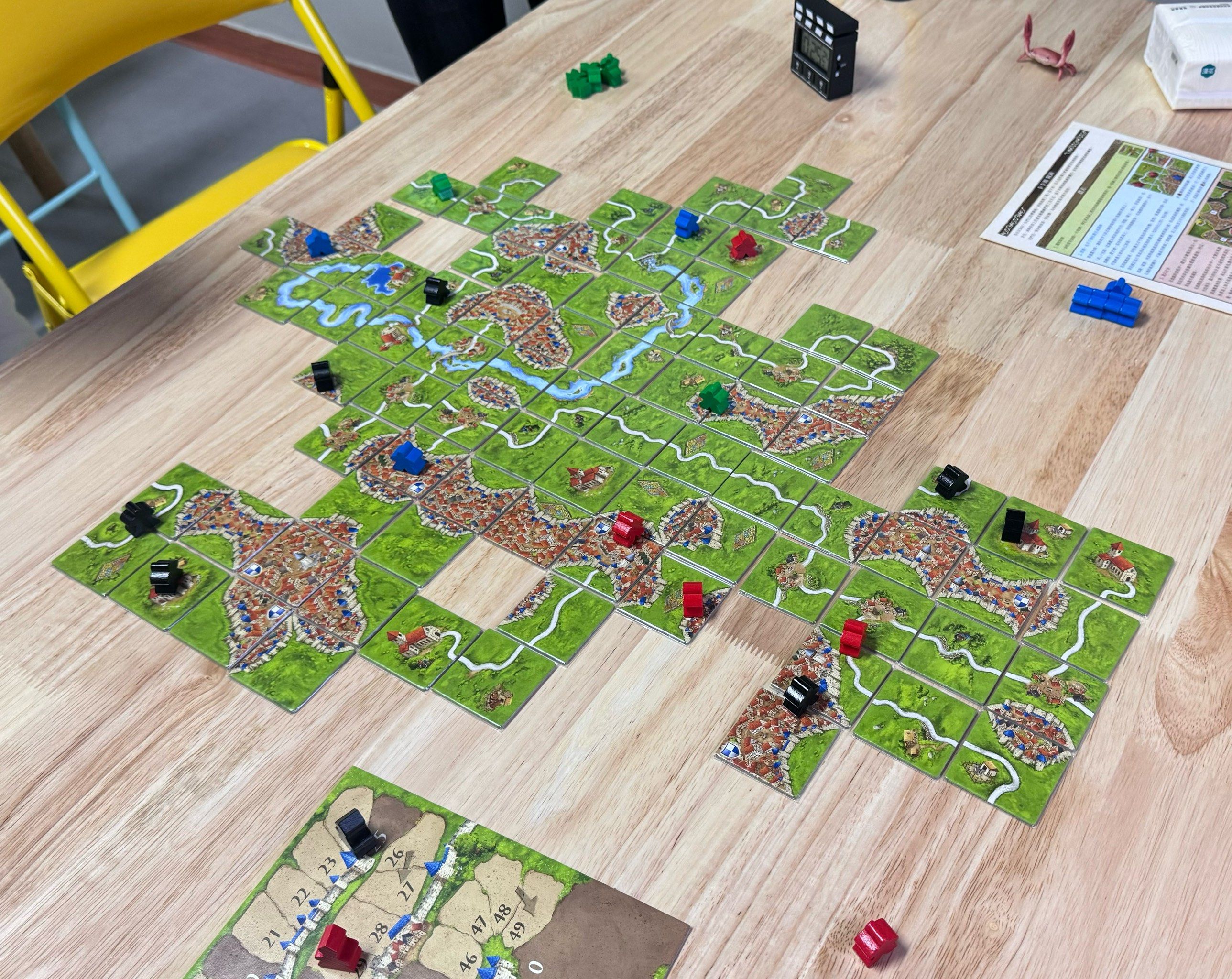 桌游小聚的日常