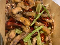 干煸鱿鱼须-大铁勺新津菜(东丽阳光新业广场店)