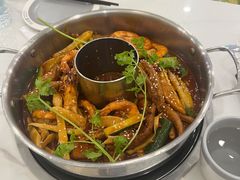 -秋波里爆蛋豆腐虾·清真(开元万达店)