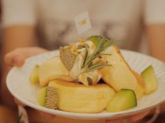 夏季限定蜜瓜舒芙蕾松饼-幸会吉市(丰泽店)