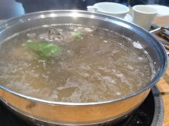 牛骨清汤锅-海银海记潮汕特色牛肉火锅(长兴店)