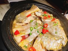 蒸黄鱼-绿茶餐厅(光谷世界城步行街店)