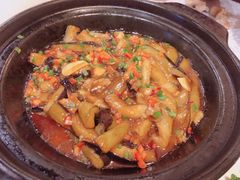 咸鱼鸡粒茄子煲-至尊强仔(正光北街店)