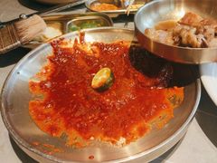 -草家酱蟹炭火烤肉店(珲春南路一店)