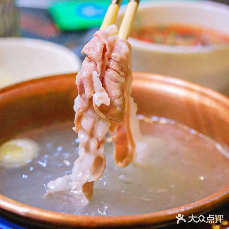 有黏糊糊爱好者吗!铜锅涮肉蘸麻酱绝了!!