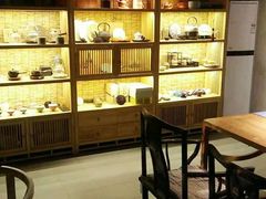 面包甜点陈列柜-驿舍·民國老营房院子私房菜(科学会堂店)