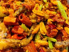 脆椒鱿鱼爪-毓聪妈妈菜(合肥路店)