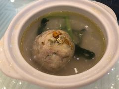 蟹粉狮子头-怡园饭店-餐厅(四望亭店)
