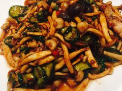 双菇炒瓜钱-金掌勺东北菜(格兰晴天店)