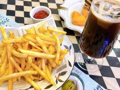 炸薯条-Rabbit Cafe私房西餐甜点咖啡(栖霞路店)