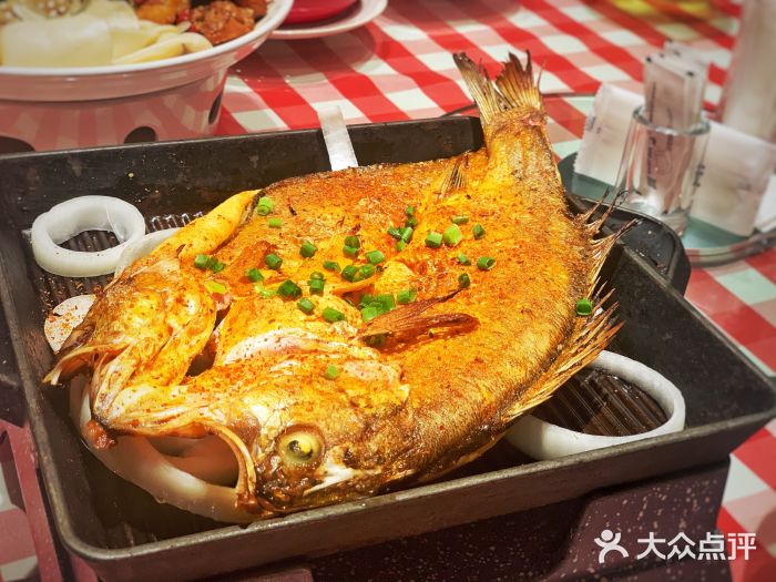 西貝莜麵村(方恆購物中心店)蔥香烤魚圖片