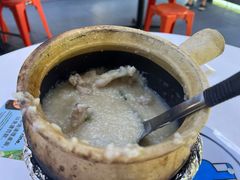 -长城砂煲田鸡粥