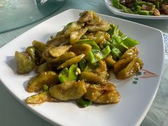 青椒炒茄子-横道佛手居筋饼店