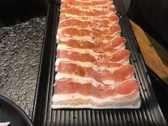 调味五花肉-九田家黑牛烤肉料理(太阳城店)