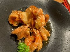姜丝烹汁酥皮虾-北京王府井希尔顿酒店·秦唐中餐厅Chynna