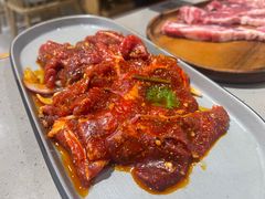 金会长鲜拌嫩牛肉-金会长自助海鲜·烤肉(人民广场店)