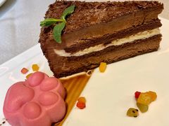 巧克力蛋糕-YUE·6·西式融合餐厅(外滩六号店)