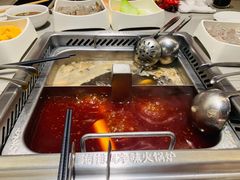 牛油麻辣锅底-海底捞火锅(南山京基百纳店)