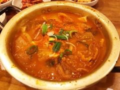 猪颈肉泡菜汤-金北顺大锅家(신사본점)