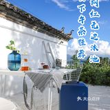 · 民宿在丽江古城北门坡的山顶，视野很好