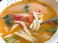 农家三鲜面疙瘩-呼吸森林·生态农庄农家乐私房菜