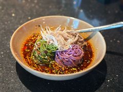 鸡丝拌四色荞麦面-华豫川酒家(金水路店)