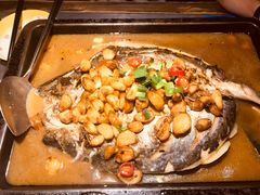 -探鱼·鲜青椒爽麻烤鱼(中天广场店)