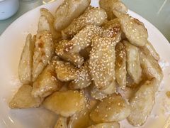拔丝山药-胖子菜馆(隆昌路店)