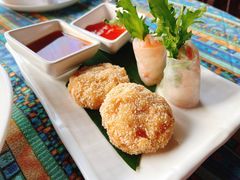 炸虾饼-食肆&Fourteen(武林夜市店)