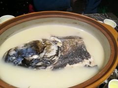 砂锅鱼头汤-风味小馆(天目湖宾馆店)