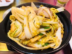 砂锅娃娃菜-黄牛肉馆·皖南土菜
