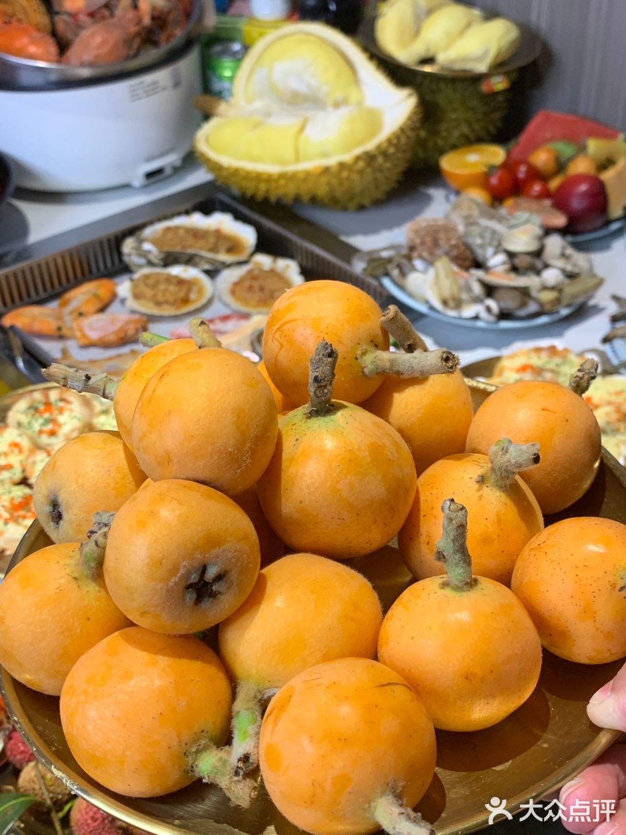 榴莲海鲜畅吃❗️就在梁溪万达四楼❗️