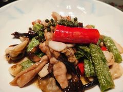 椒麻鸡枞菌爆带子-晓粤·惹味粤菜(凯德乐峰广场店)