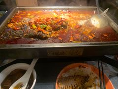 -探鱼·鲜青椒爽麻烤鱼(西南商都店)