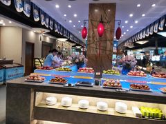 自助取餐区-皇家园林酒店